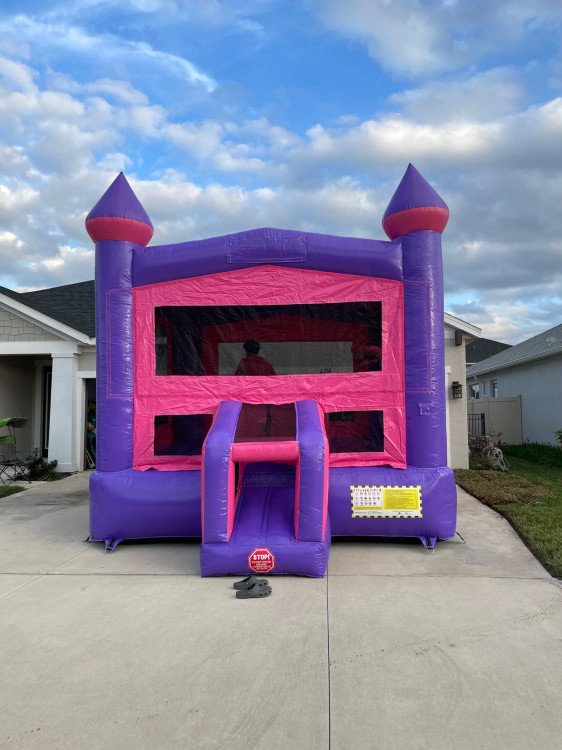 Princess Castle Bounce House Moore Bounce and Party Rentals Wesley
