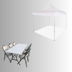 Tents, Tables and Chairs Package