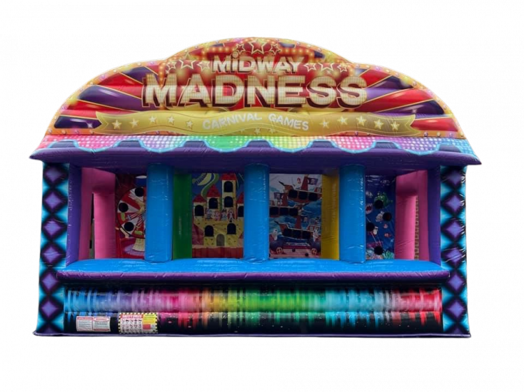 Midway Madness 4-in-1 Carnival Game