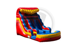 16 Ft Taste The Rainbow Dual Lane Slide