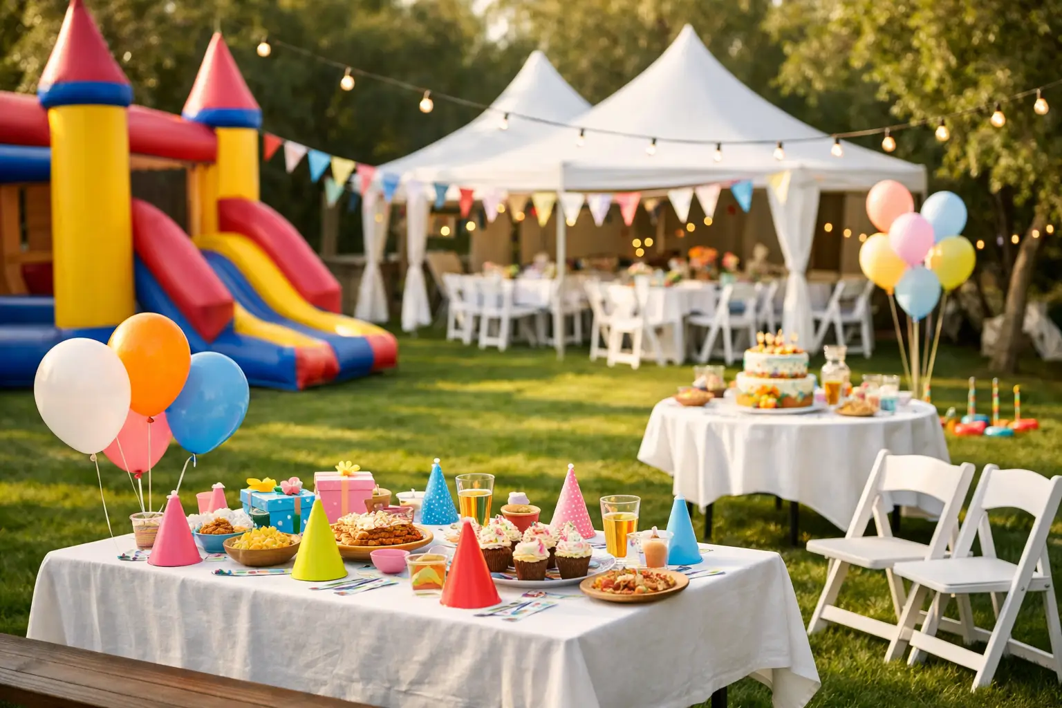 Backyard Birthday Party Rental Packages That Work